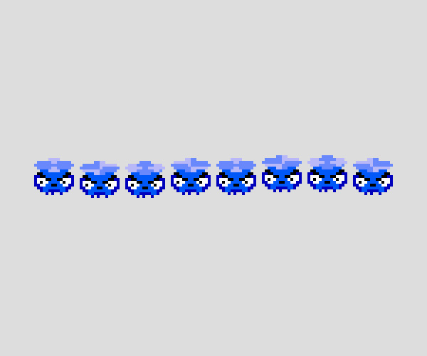 Blueberry Bomber Spritesheet